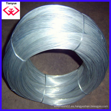 Cable de hierro galvanizado caliente / caliente